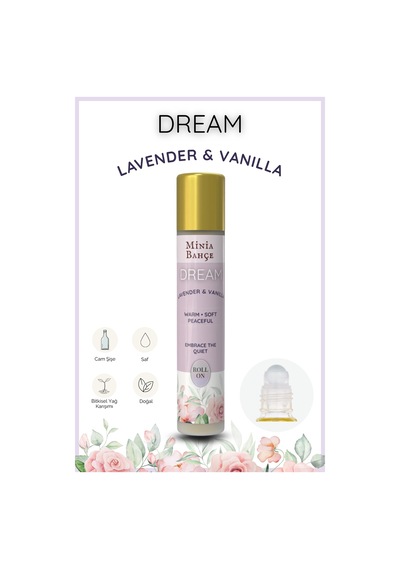 Dream %100 Doğal Lavender & Vanilla Roll-on 10 Ml