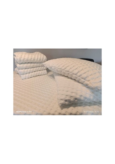 2 Li Konfor Opulentpamuklu Sıvı Geçirmez Ses Yapmayan Yastık Alezi 2 Li Paket Beyaz - 826890713 Beyaz