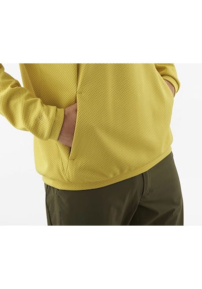 Salomon Motomesh Crewneck W Kadın Günlük Sweatshirt Lc2647200 Yeşil