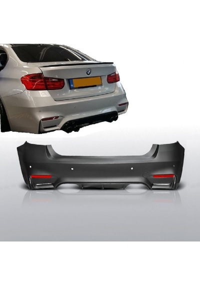 BMW F30 2012-2018 BOYASIZ PLASTİK M3 ARKA TAMPON
