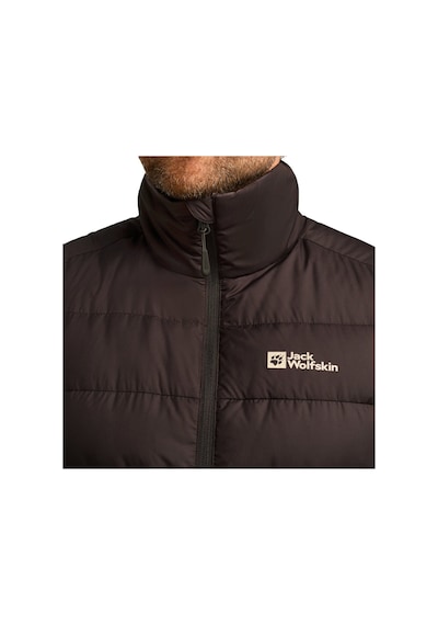 Jack Wolfskin Erkek Ather Down Kahverengi Yelek 1207691 Yeşil