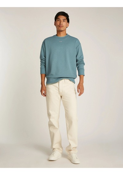 Calvin Klein Calvın Kleın Erkek Sweatshırt K10k112870-cfq K10k112870-cfq Mavi Mavi