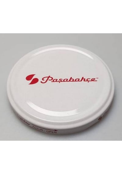 Paşabahçe Konserve Kavanoz Kapağı Metal Beyaz Silikonlu 100 Adet Paşabahçe Konserve Kavanoz Kapağı Metal Beyaz Silikonlu 100 Adet