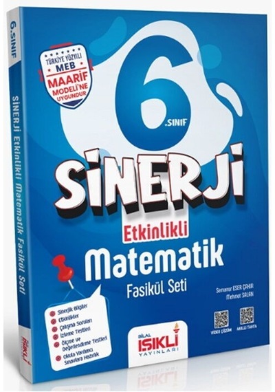 6. Sınıf Matematik Sinerji Etkinlikli Fasikül Seti Bilal Işıklı Yayınları
