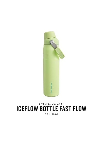 Aerolight Iceflow Fast Flow İçecek Şişesi, 0.6 L Açık Beyaz