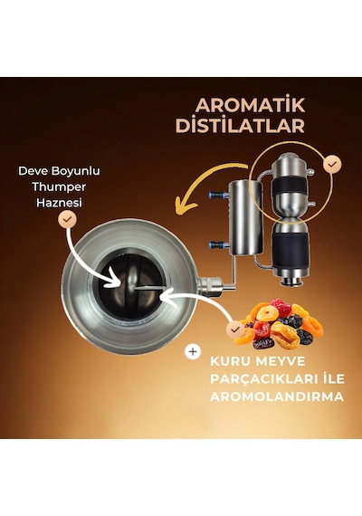 Distilon Ds08 Potstıll Damıtma Cihazı 26 Lt