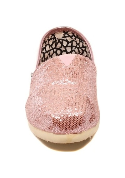 Toms Bayan Espadril Pink Glitter Pembe