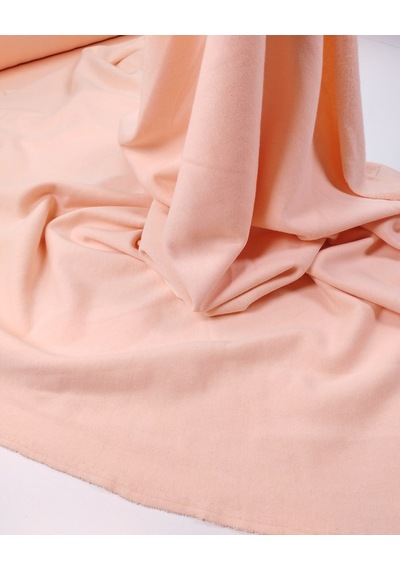 Somon Renkte Hafif Şardonlu İki İp Penye Kumaş Eşofmanlık & Sweatshirtlük En: 185cm-12375