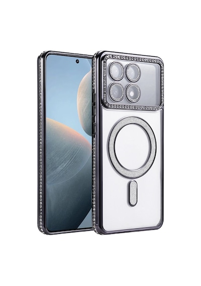 Uray Store Xiaomi Poco X6 Pro Joke Simli Magneticsafe Kılıf - Siyah