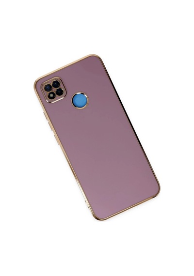 Xiaomi Redmi 9c Uyumlu Kılıf Volet Silikon - Mor