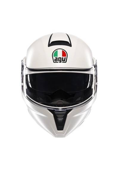 Agv Kask Streetmodular Mono Matt Materıa Whıte Beyaz