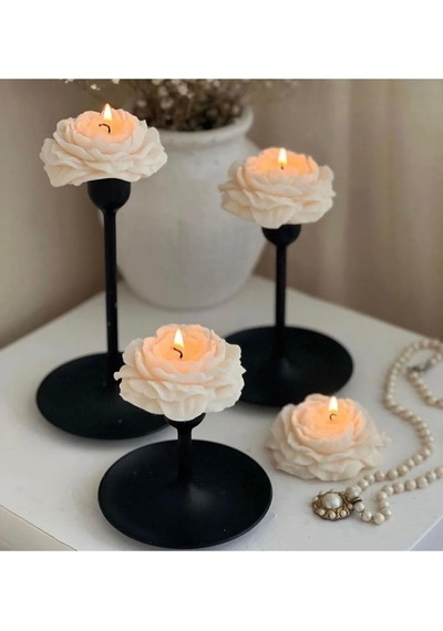 Bernami Mum Pinterest 50 Adet Kutulu Şakayık Mum Söz Nişan Düğün Nikah Hediyelik Diğer