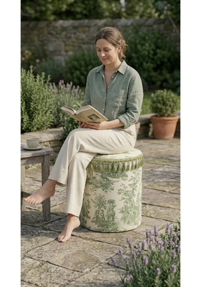 Toile Verde Puf Sarı