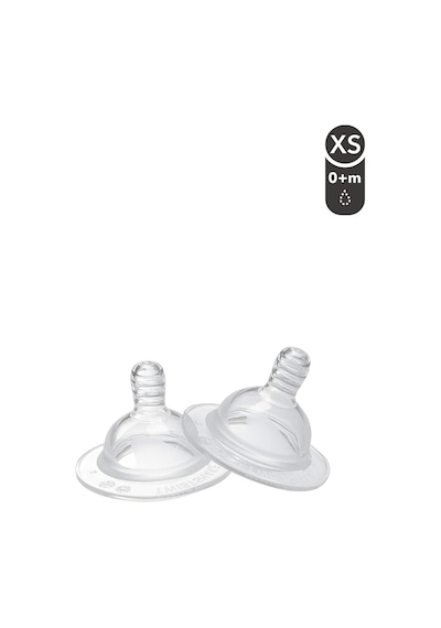 Silikon Anti-kolik 2&apos Li Biberon Emziği X-small 0+ Ay