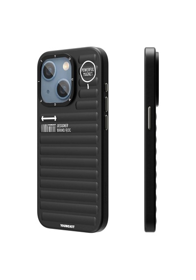Apple Uyumlu iPhone 15 Kılıf Mat Renkli Tasarım Youngkit Serisi Kapak