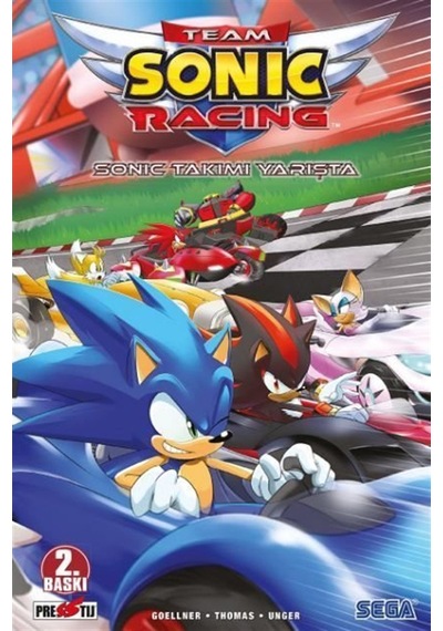 Kirpi Sonic: Sonic Takımı Yarışta / Caleb Goellner