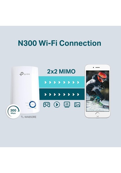 Tp-link Tl-wa850re, N300 Mbps Wi-fi Menzil Genişletici, 1 Etherne