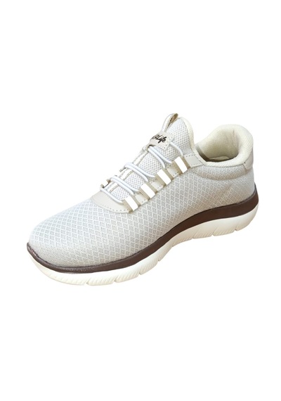 Look Life 26107 Unisex Bağcıksız Günlük Sneaker Ayakkabı Bej