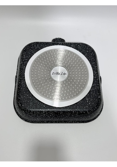 Eslite Life Granit Izgara Tavası 28cm Siyah