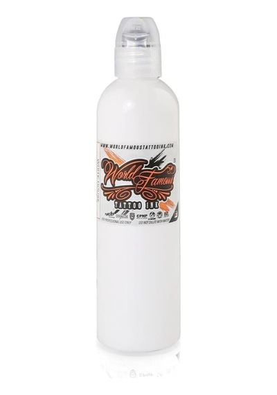World Famous Ink White House Beyaz Dövme Boyası 4oz - 120ml