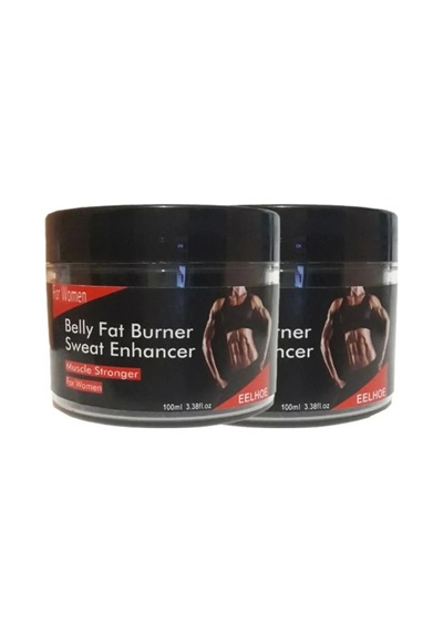Süper Eelhoe 2 Adet Belly Fatburner Sweat Enhancer Kremi 100 Ml