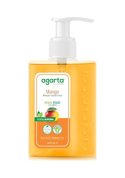 Agarta Doğal Mango Sıvı Sabun 400 ML