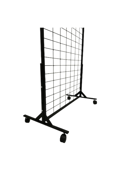 90x190 CM Tekerlekli Pano Stant, Çorap Standı, Aksesuar Standı
