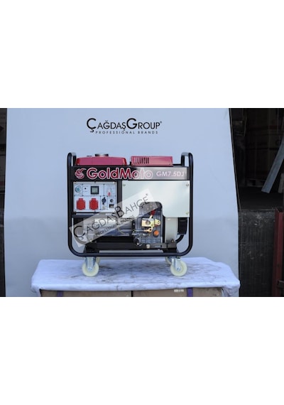 Goldmoto Gm7.5Dj Dizel Marşlı Jeneratör 7.5 Kw Monofaze