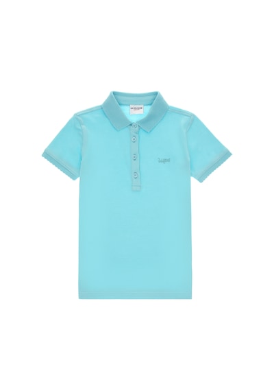 U.S. Polo Assn.  Kız Çocuk Aqua Polo Yaka Basic Tişört 50306036-VR007