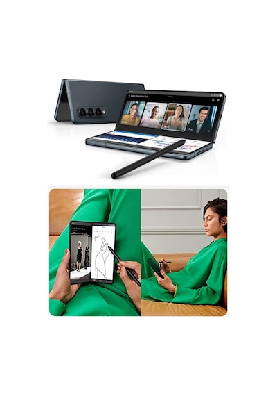 Samsung Uyumlu Galaxy Z Flip 4 S Pen İle Dokunmatik Stylus Kalem Ve Yedek Uç