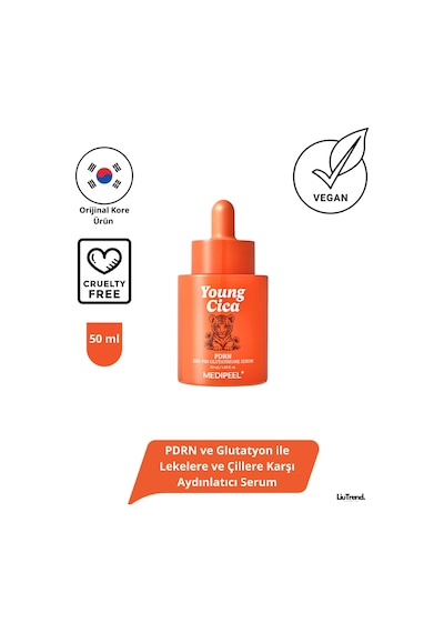 Medipeel Young Cica Pdrn Glutathione Serum 50 Ml Pdrn Ve Glutatyon İle Aydınlatıcı Serum