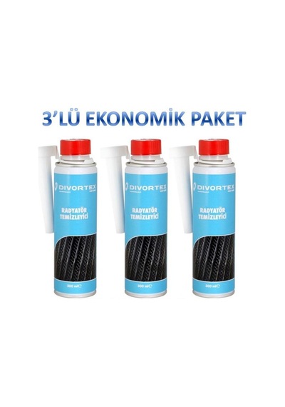 Divortex Radyatör Temizleyici 300 Ml X 3 Adet