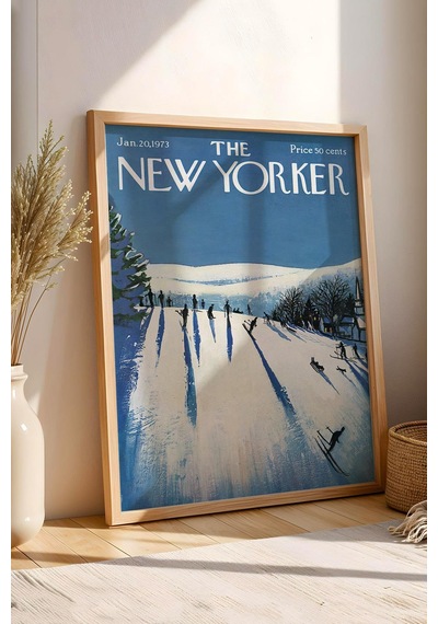 The New Yorker Çerçeveli Tablo January 20 1973