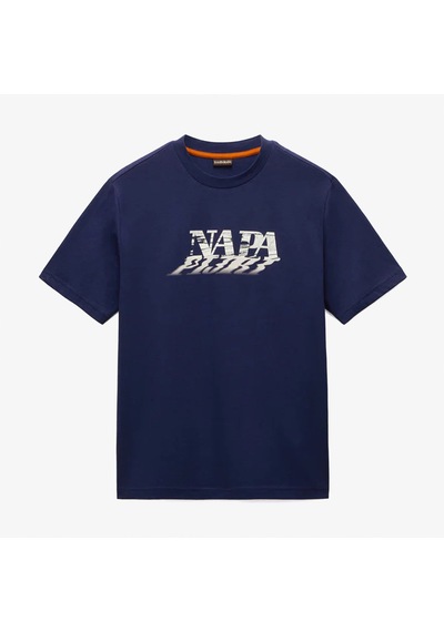 Napapijri S-lodestar Erkek Lacivert T-shirt Np0a4fgyb2q1