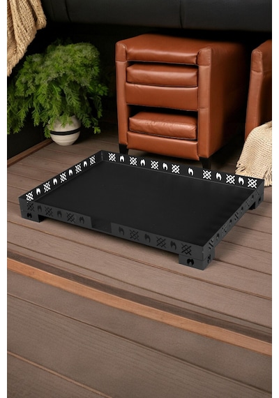 Isı Yalıtımlı Soba Altlığı 65x90 Cm Çelik Sac Tabla