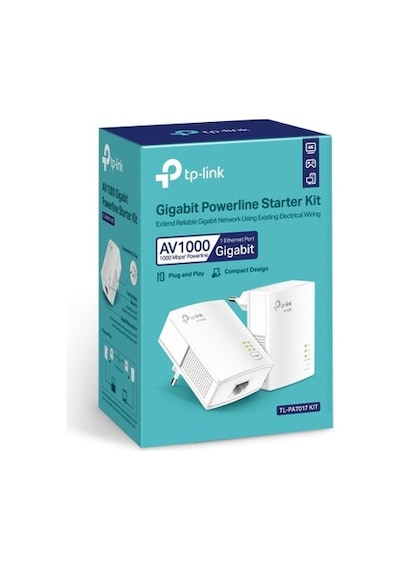 Tp-link Tl-pa7017 Kıt 1000 Mbps Gigabit Powerline