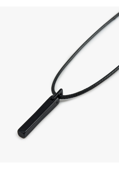 Koton Charm Detaylı Kolye Siyah 5sam70018aa Siyah