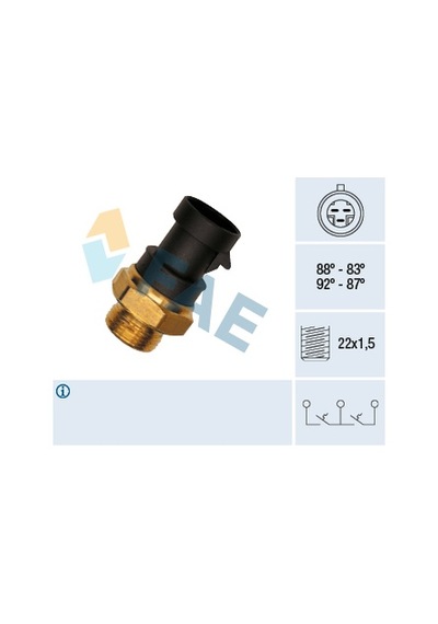Fae 37900 Fan Müşiri 66c 3 Fişli Ducato-boxer-jumper 98-02 Punto 94-99 Palıo 97-01 1264.34-7738581-60809965-7642522 -