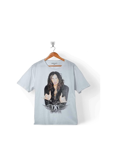 Aerosmıth Steven Tyler Black On Black Wıngs 2 Çocuk Tişört 001