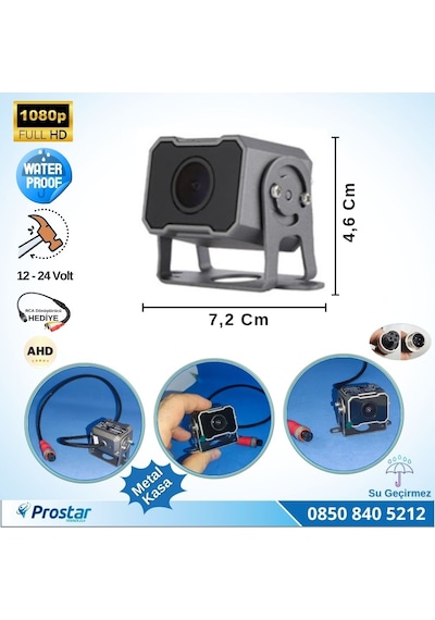 Navistar Ahd 1080p Full Hd 4pin Starlight Gece Görüşlü Geri Görüş Kamerası