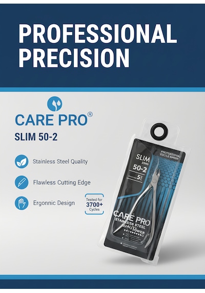 Care Pro 5 Mm Stalex Model Manikür Pensi