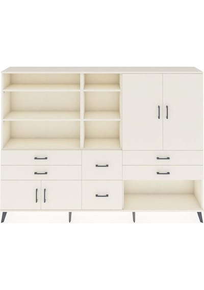 Arges Dolap 10 Raflı 6 Çekmeceli 4 Kapaklı 220x30x163 Aytaşı-ayta Aytaşı-aytaşı Arges Dolap 10 Raflı 6 Çekmeceli 4 Kapaklı 220x30x163 Aytaşı-ayta Aytaşı-aytaşı