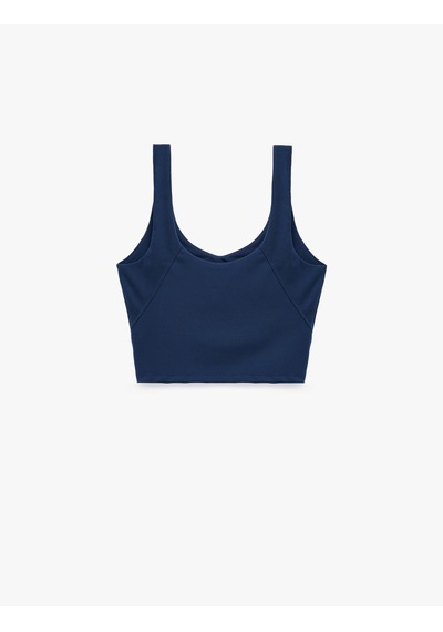 Koton Koton X Sibil Çetinkaya - Kolsuz U Yaka Dikiş Detaylı Sporcu Sütyeni Lacivert 6wak30100nk Koton Koton X Sibil Çetinkaya - Kolsuz U Yaka Dikiş Detaylı Sporcu Sütyeni Lacivert 6wak30100nk