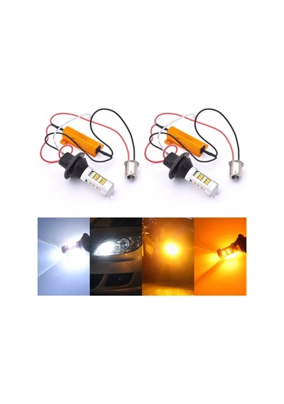 Far içi 1156 Drl LED Sinyalli Gündüz Ledi