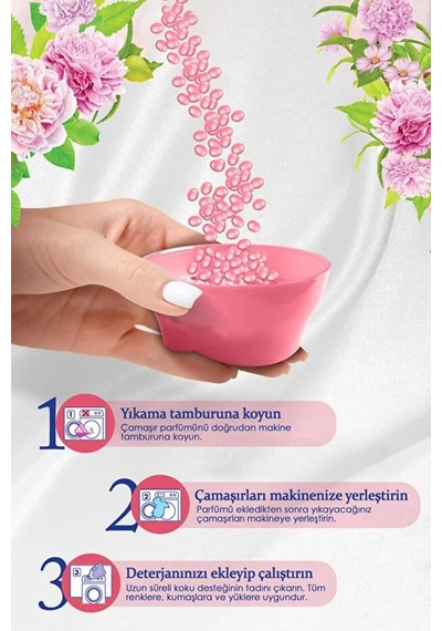 Clean Granül Çamaşır Parfümü & Çamaşır Yumuşatıcı Tokyo 210 Gr - Kiraz Çiçeği Tekli