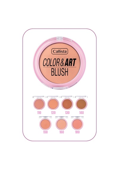 Callista Color Art Blush Toz Allık - 160 Rosy Glow