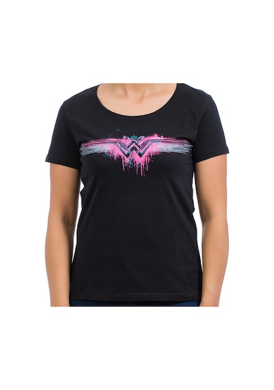 Batman V Superman Siyah Kadın T-shirt 001