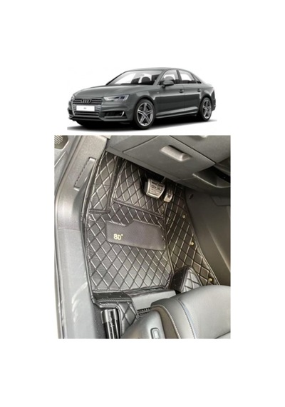 Audi A4 B7 2004-2008 1.4/1.8/2.0 Tfsı Siyah 3d Havuzlu Paspas