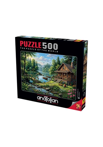 Anatolian 500 Parçalık Puzzle - Sabah Sakinliği 3649