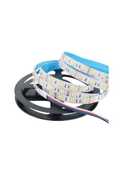 5 Volt 3535 90 Ledli 5mm Şerit Led Rgb 5 Metre